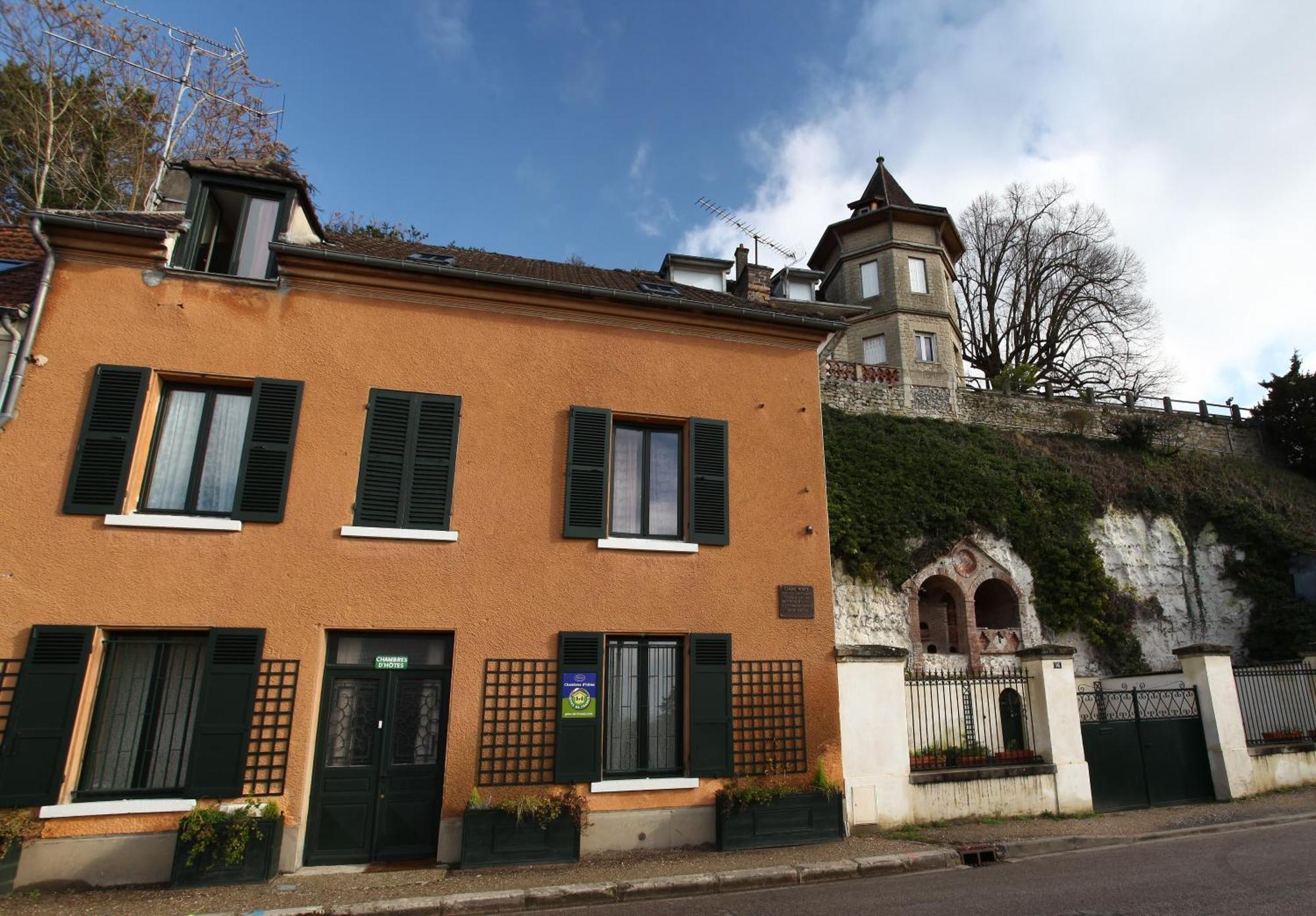 Maison Ou Claude Monet Vecut A Vetheuil Bed & Breakfast ภายนอก รูปภาพ