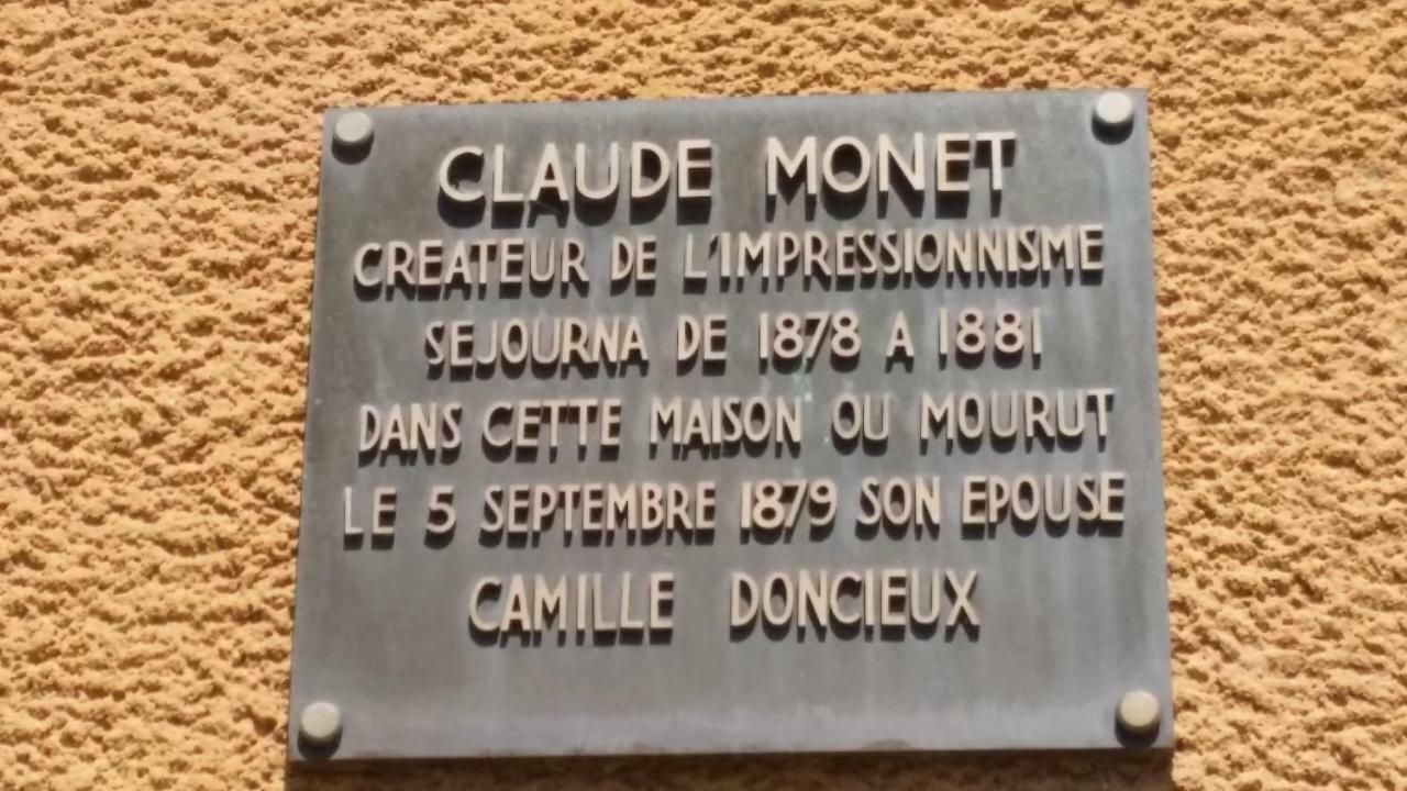Maison Ou Claude Monet Vecut A Vetheuil Bed & Breakfast ภายนอก รูปภาพ